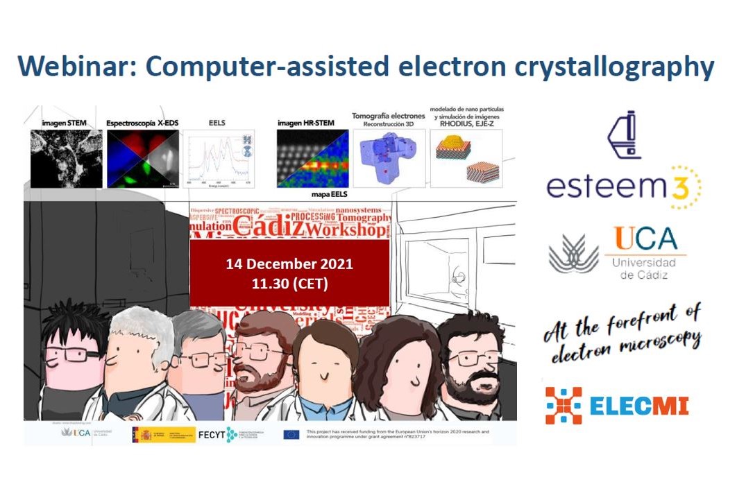 Webinar: Computer assisted electron crystallography (UCA)