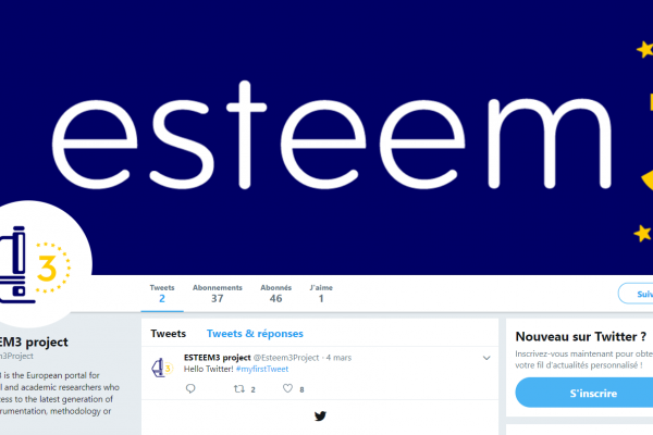 ESTEEM3 Twitter account